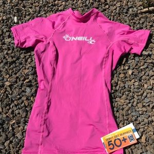 O’Neil rash guard. Women’s small 6/8